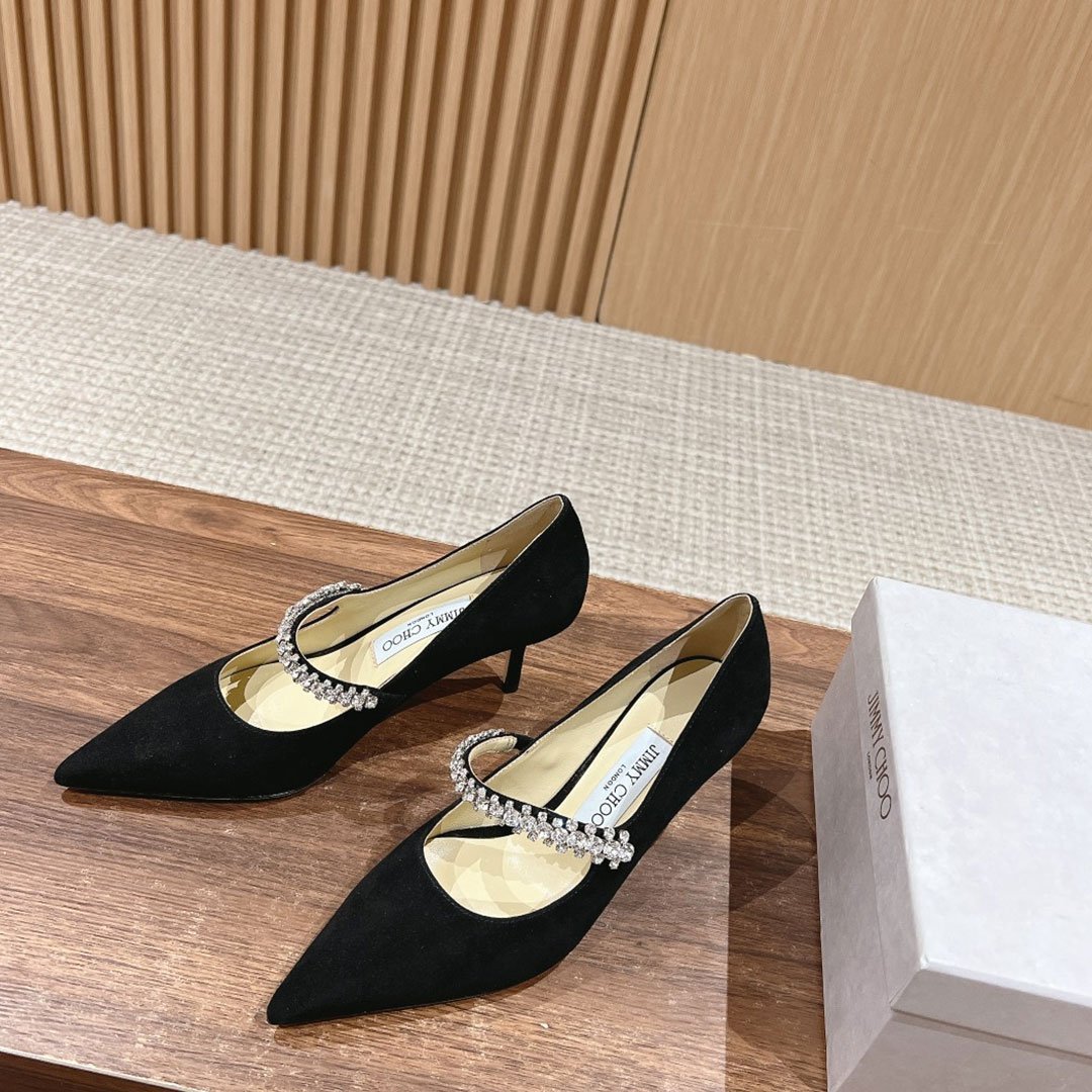 Jimmy Choo Baily Tidal Spike Slide Sandal