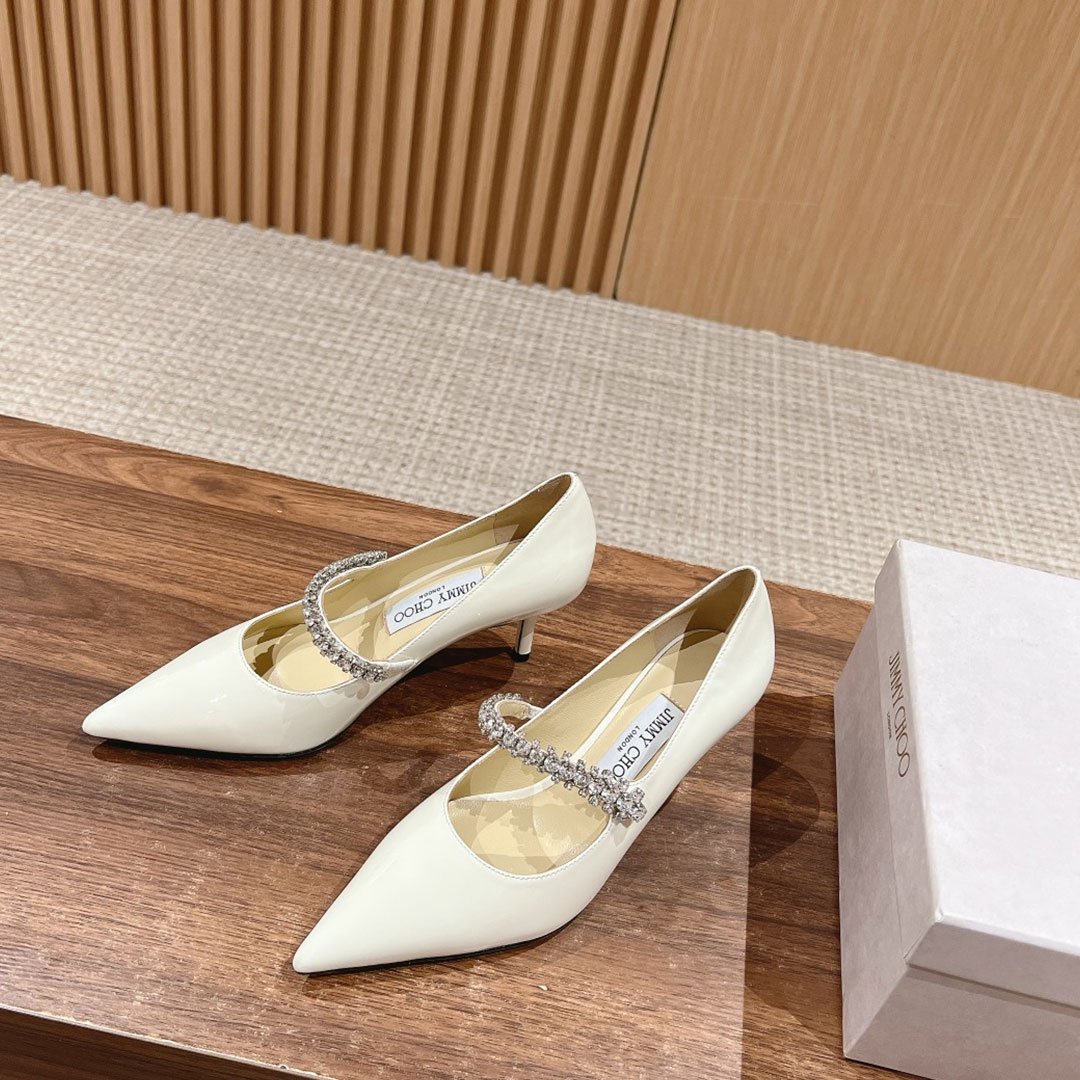 Jimmy Choo Baily Tidal Spike Slide Sandal