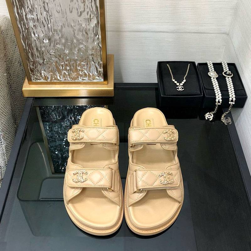 Chanel Fashionable Half Slippers Sandals Slide