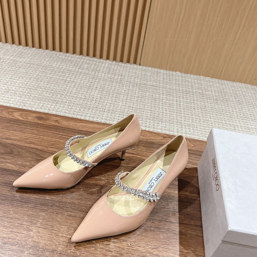 Jimmy Choo Baily Tidal Spike Slide Sandal