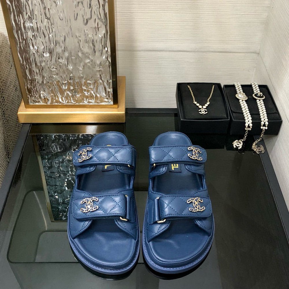 Chanel Fashionable Half Slippers Sandals Slide