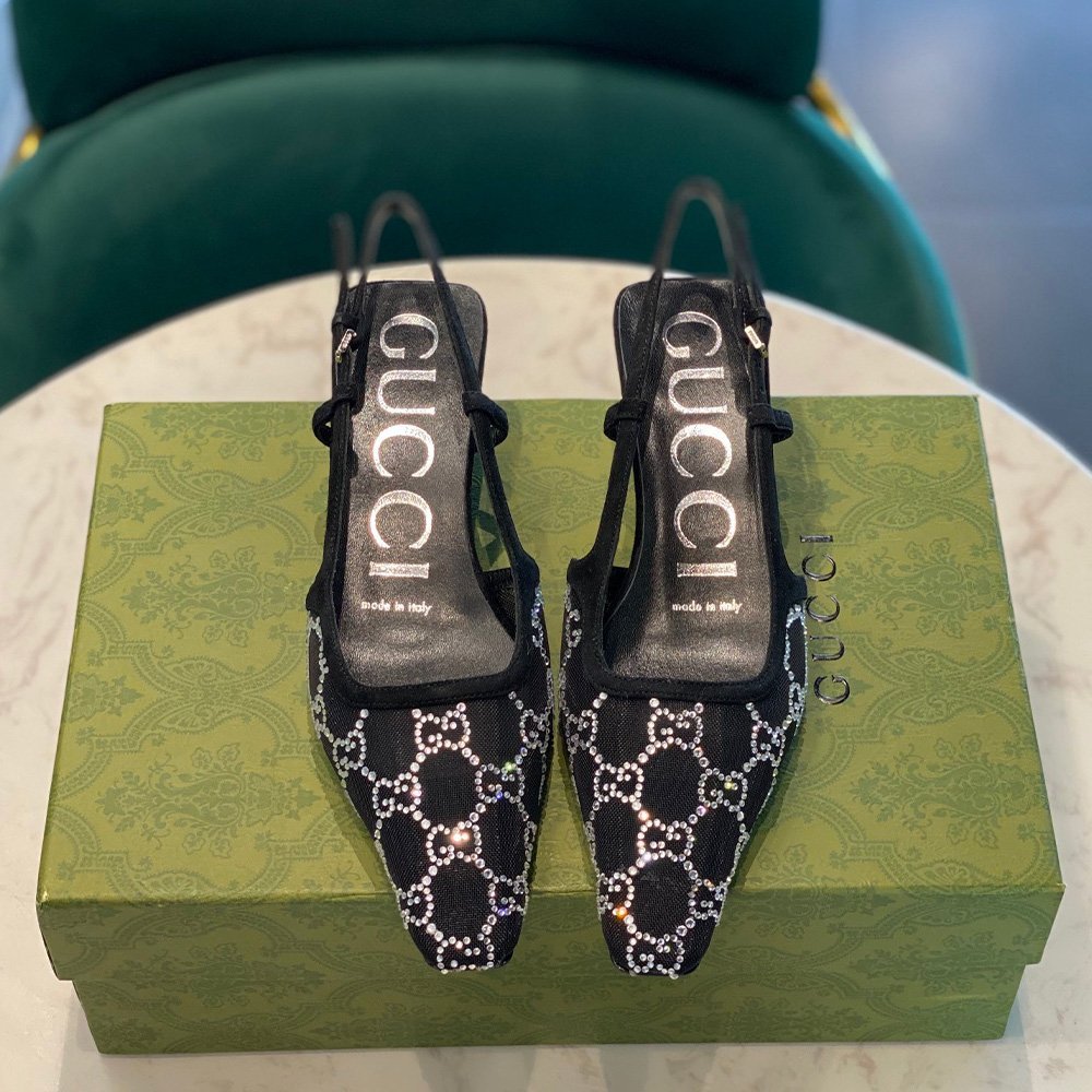 Gucci Stiletto Sandals Slide Sandal