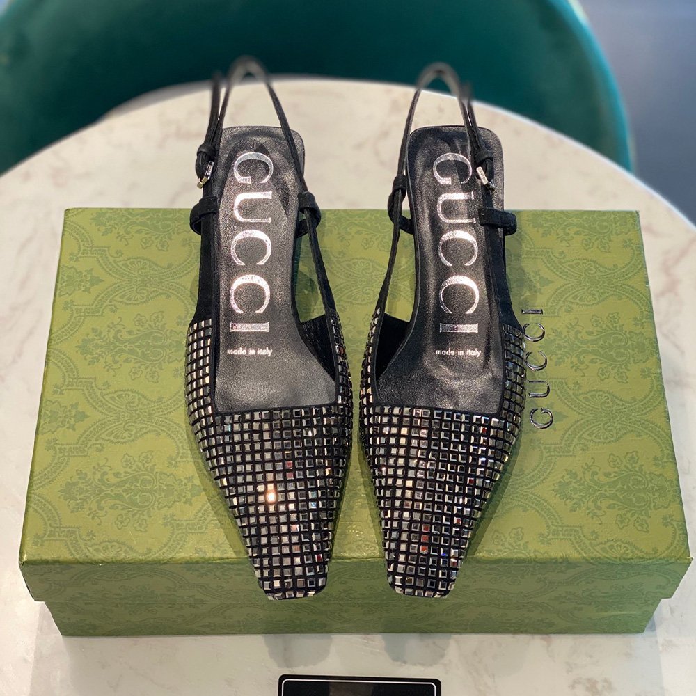 Gucci Stiletto Sandals Slide Sandal