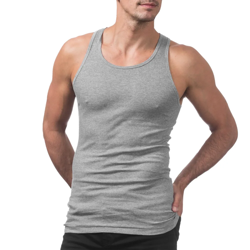 Pro Club Men's Premium Ringspun Cotton Ribbed A-Shirt