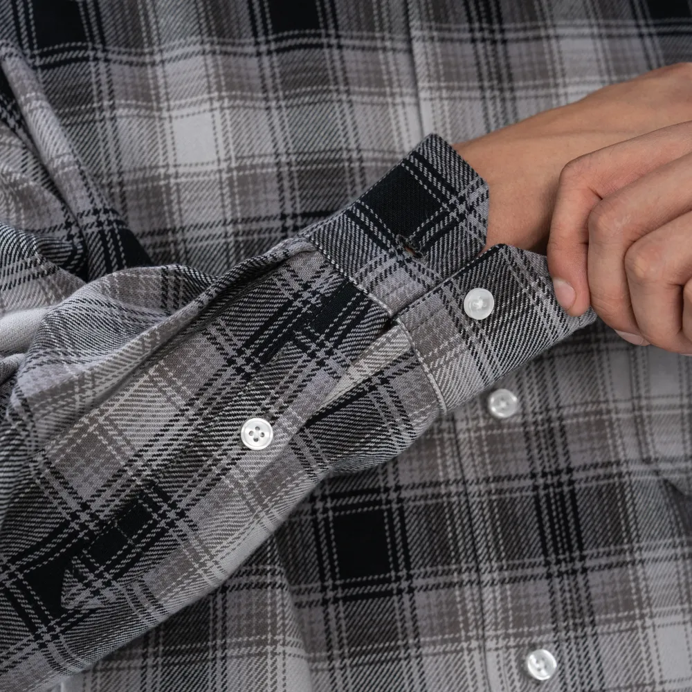 Pro Club Men's Heavywide Ombre Flannel Shirt