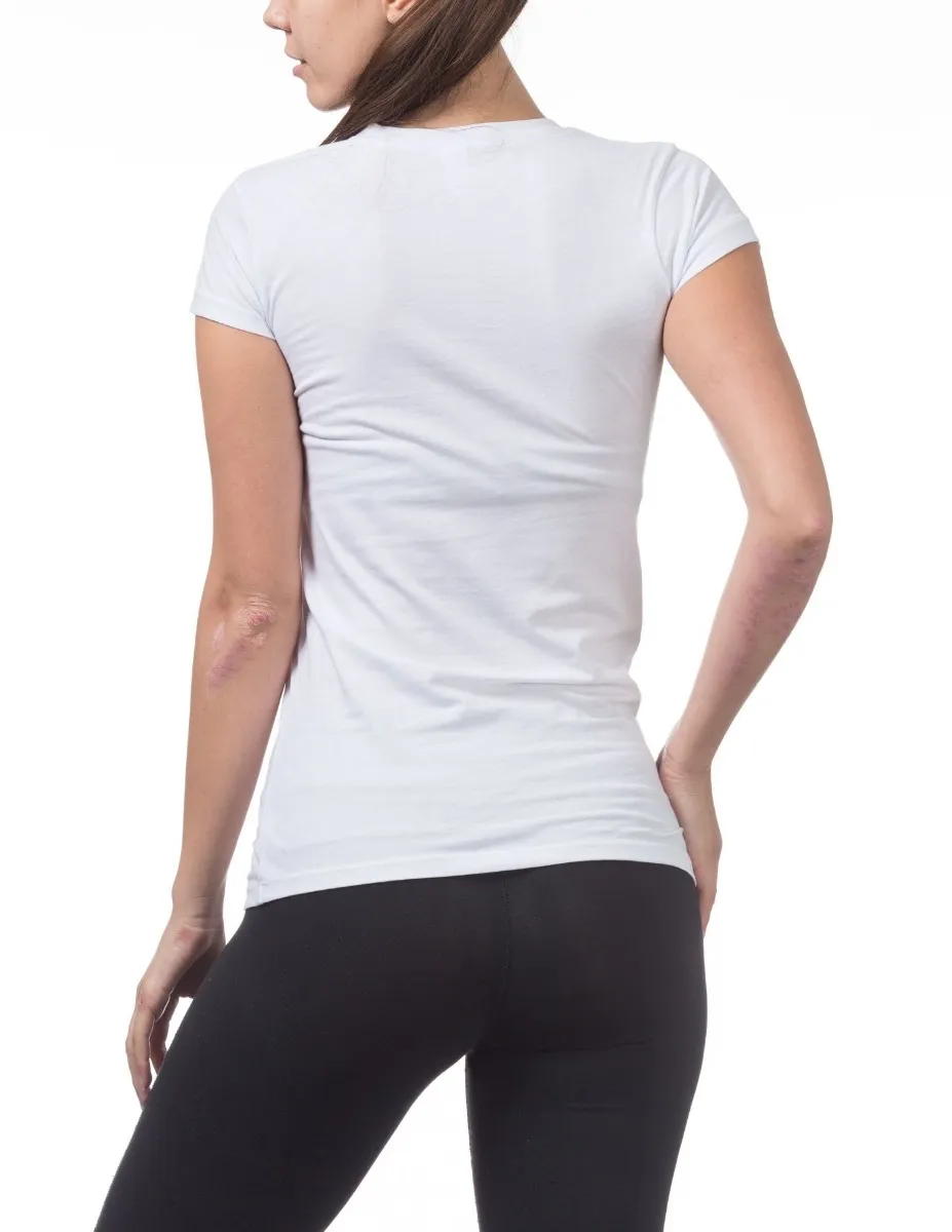 Pro Club Women's Short Sleeve Crew Neck Tee