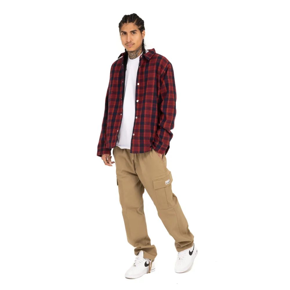 Pro Club Men's Heavyweight Flannel Shirt Jacket
