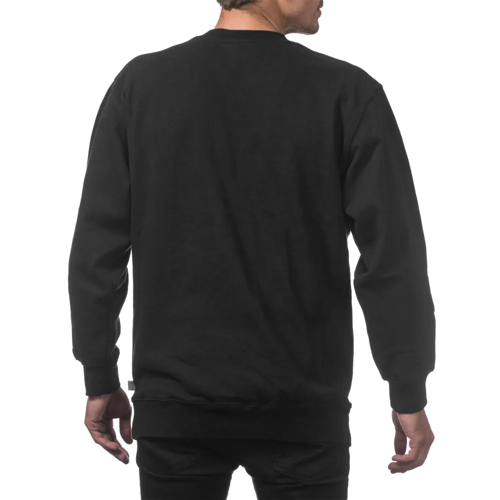 Pro Club Men's Heavyweight 13oz Crew Neck Fleece Pullover Sweatshirt