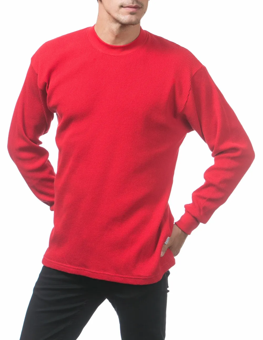 Pro Club Men's Heavyweight Cotton Long Sleeve Thermal Top