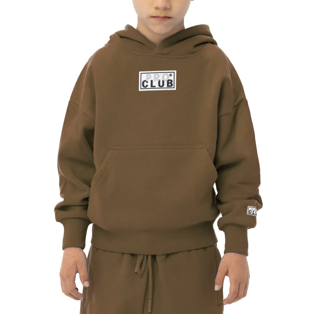 Pro Club Kid's Box Logo Fleece Hoodie