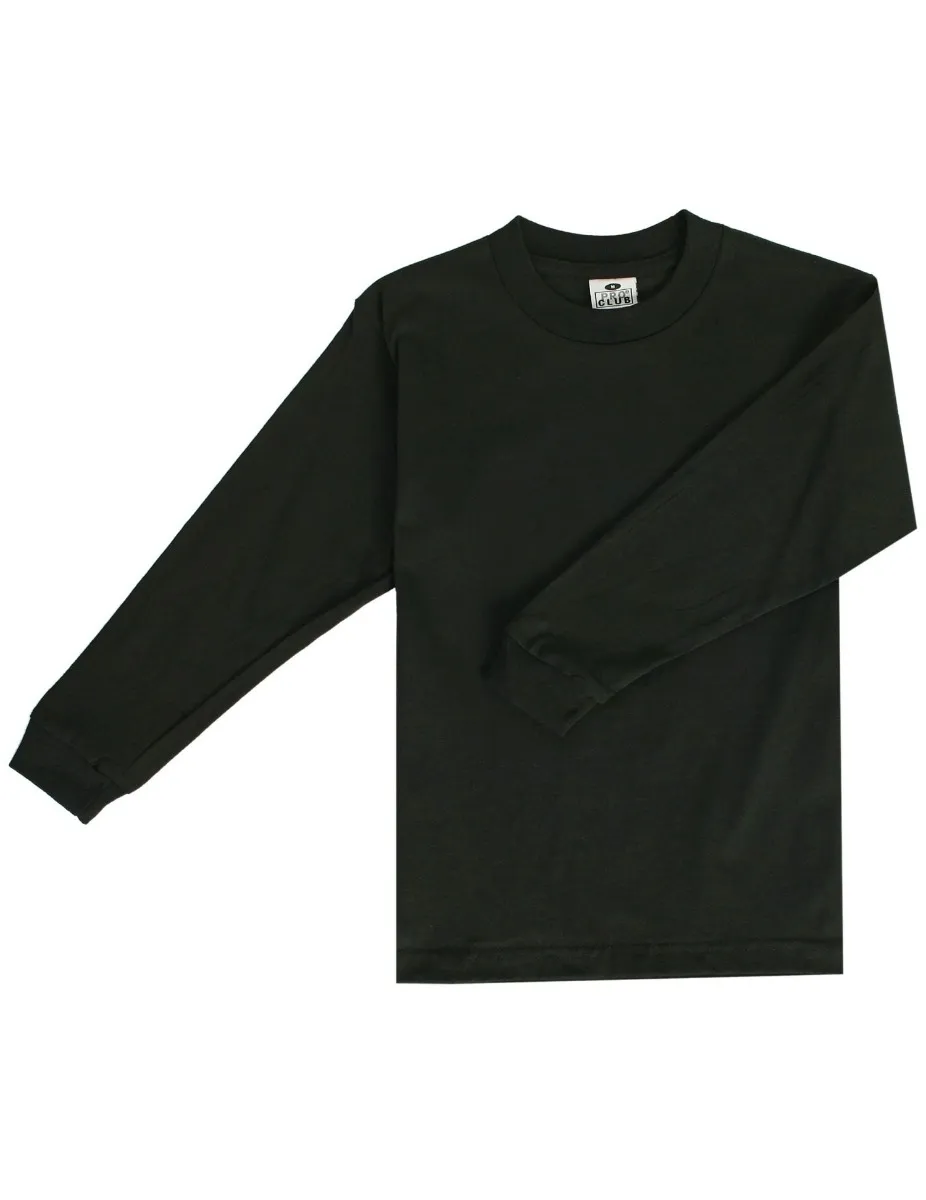 Pro Club Youth Long Sleeve Crew Neck Tee