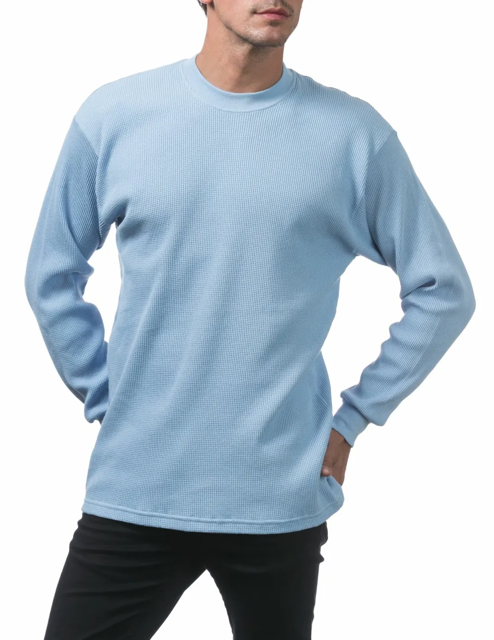 Pro Club Men's Heavyweight Cotton Long Sleeve Thermal Top