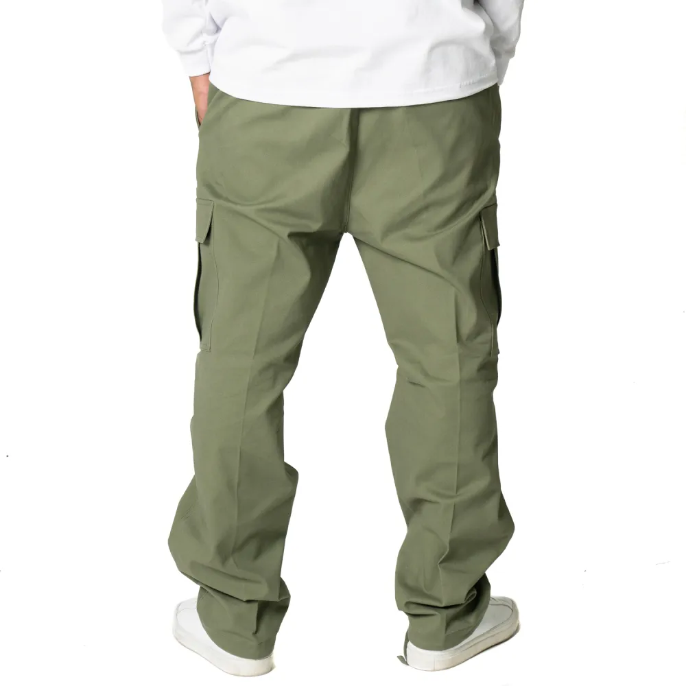 Pro Club Men's Heavyweight Stretch Twill Cargo Lounge Pant