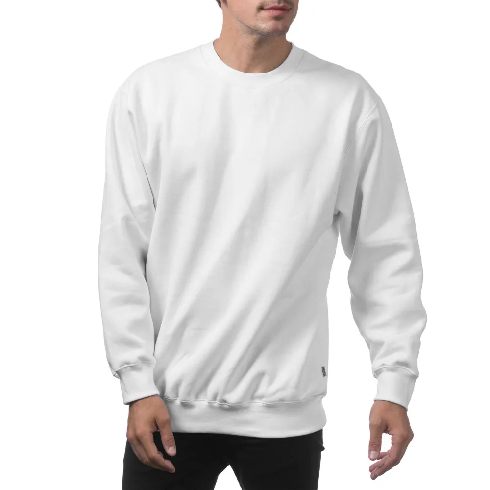 Pro Club Men's Heavyweight 13oz Crew Neck Fleece Pullover Sweatshirt