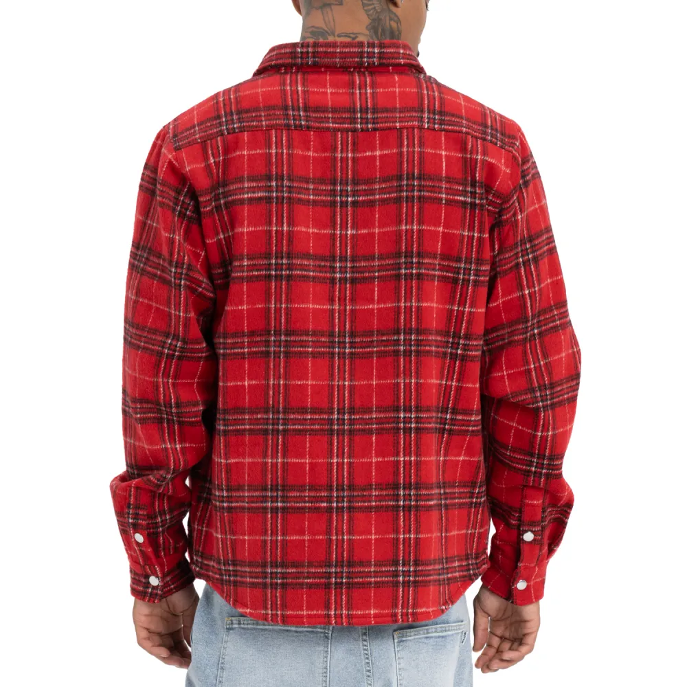 Pro Club Men's Heavyweight Flannel Shirt Jacket