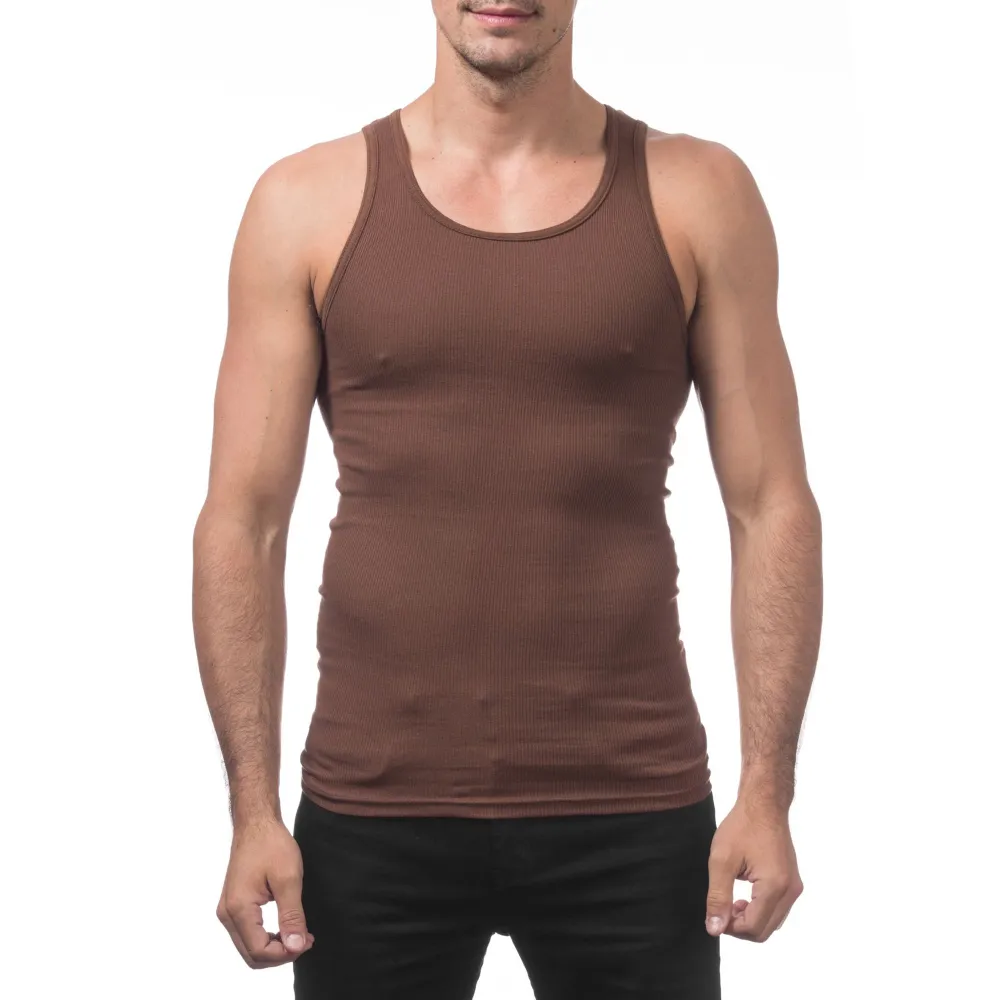 Pro Club Men's Premium Ringspun Cotton Ribbed A-Shirt