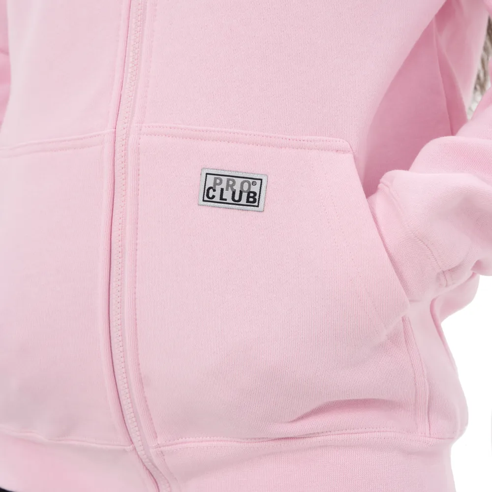 Pro Club Men's Heavyweight Full Zip Fleece Hoodie